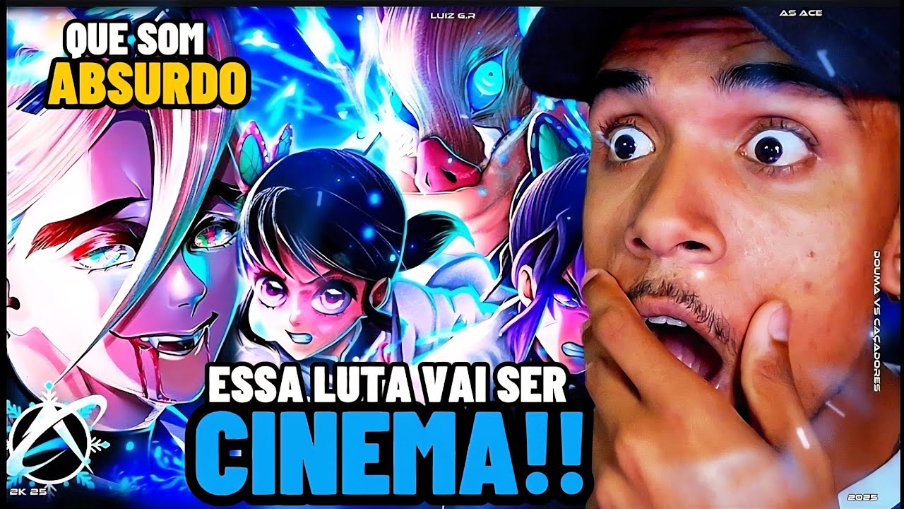 ABSOLUTE CINEMA? | AS ACE - Inferno Gelado | Douma VS Caçadores (Kimetsu No Yaiba) • React