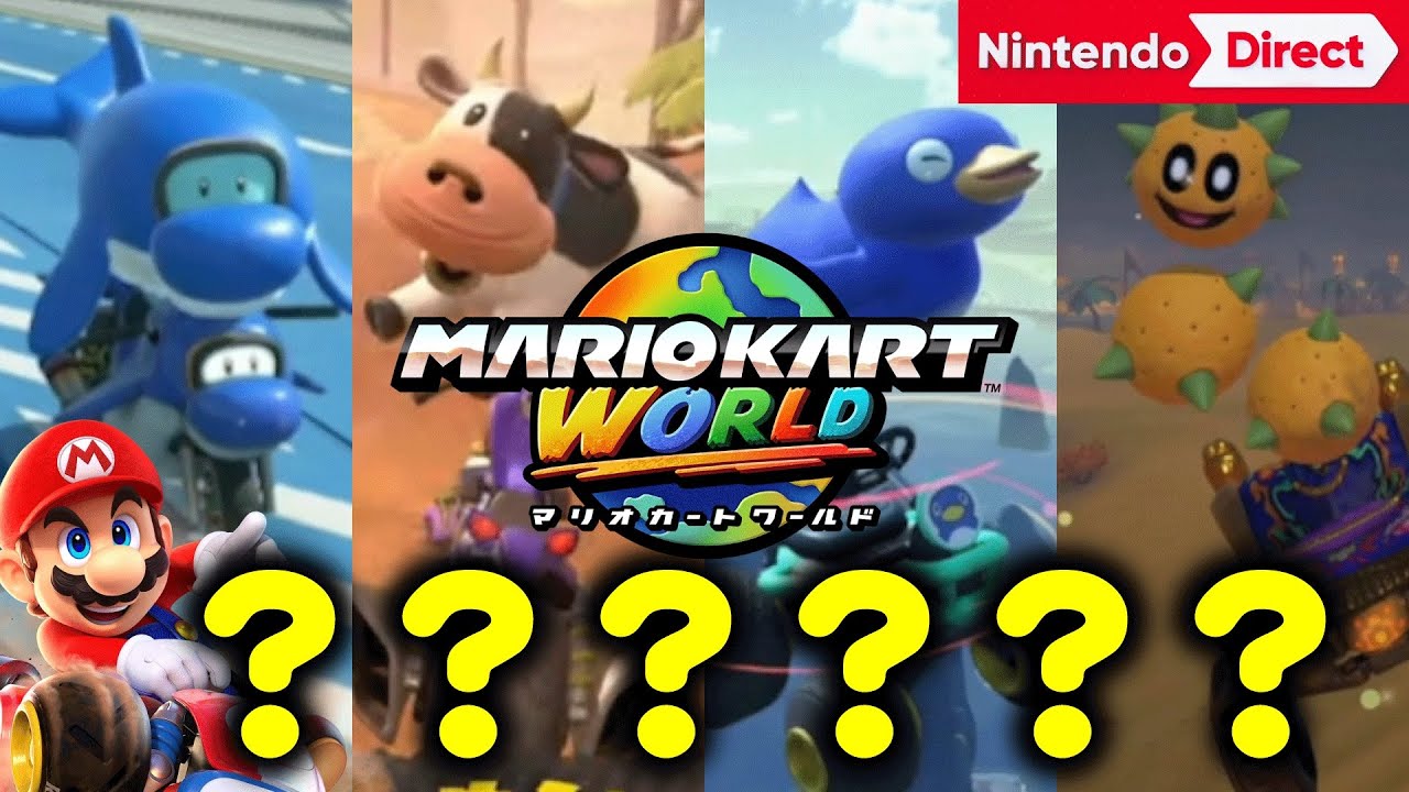 【ニンダイ反応】「マリオカートワールド」が面白そうすぎる