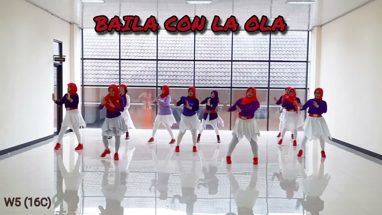 BAILA CON LA OLA LD | Improver | Choreo by Vee Trias | Demo by Early Night LDC