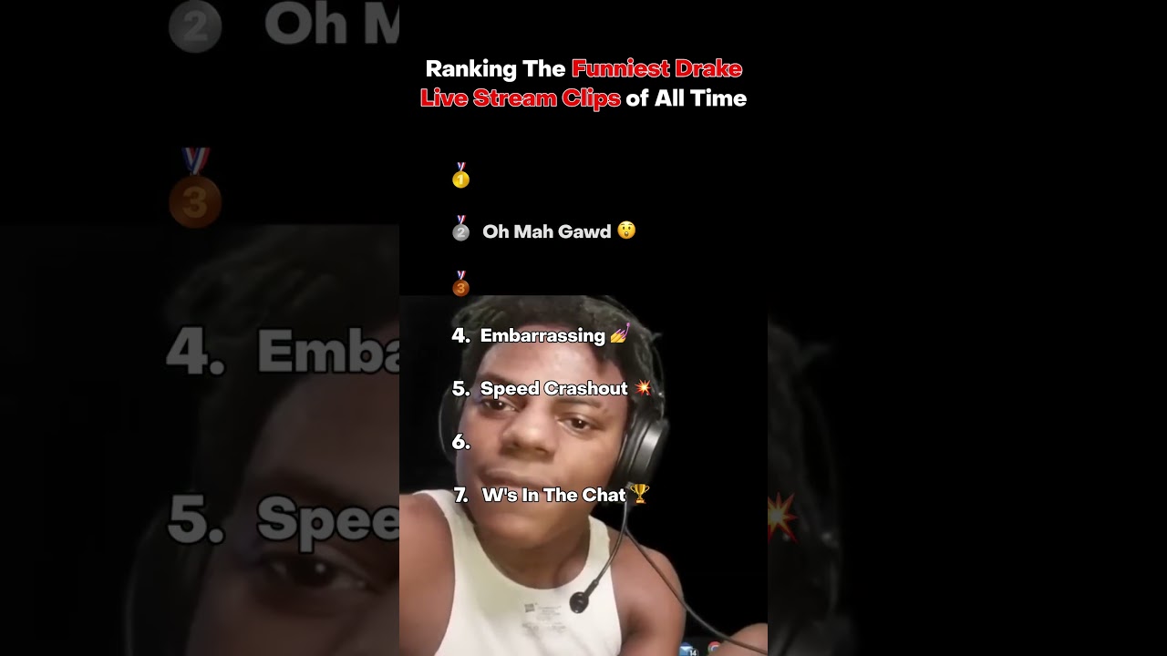 Ranking the Funniest Drake Live Stream Clips of All Time 😂