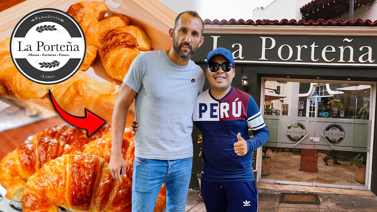 HERNAN BARCOS NOS SORPRENDE EN LA PORTEÑA 🥐 ASÍ DE RICAS SON SUS MEDIAS LUNAS