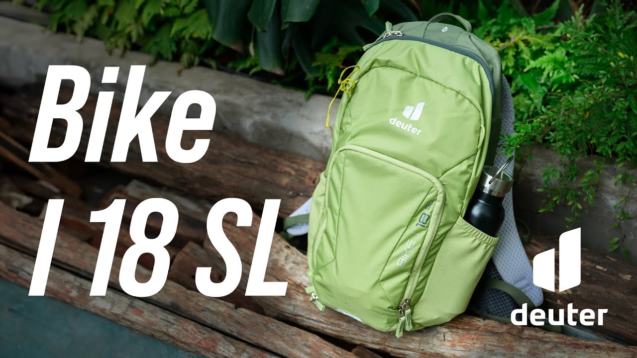 Trên tay balo Deuter Bike I 18 SL:người ta dùng đi xe đạp, mình dùng đi du lịch ngắn ngày!