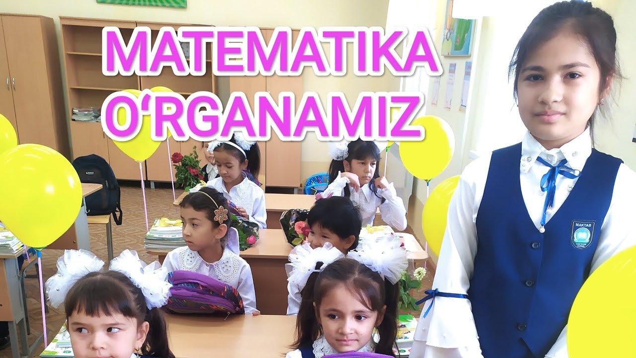 matematikani o'rganamiz