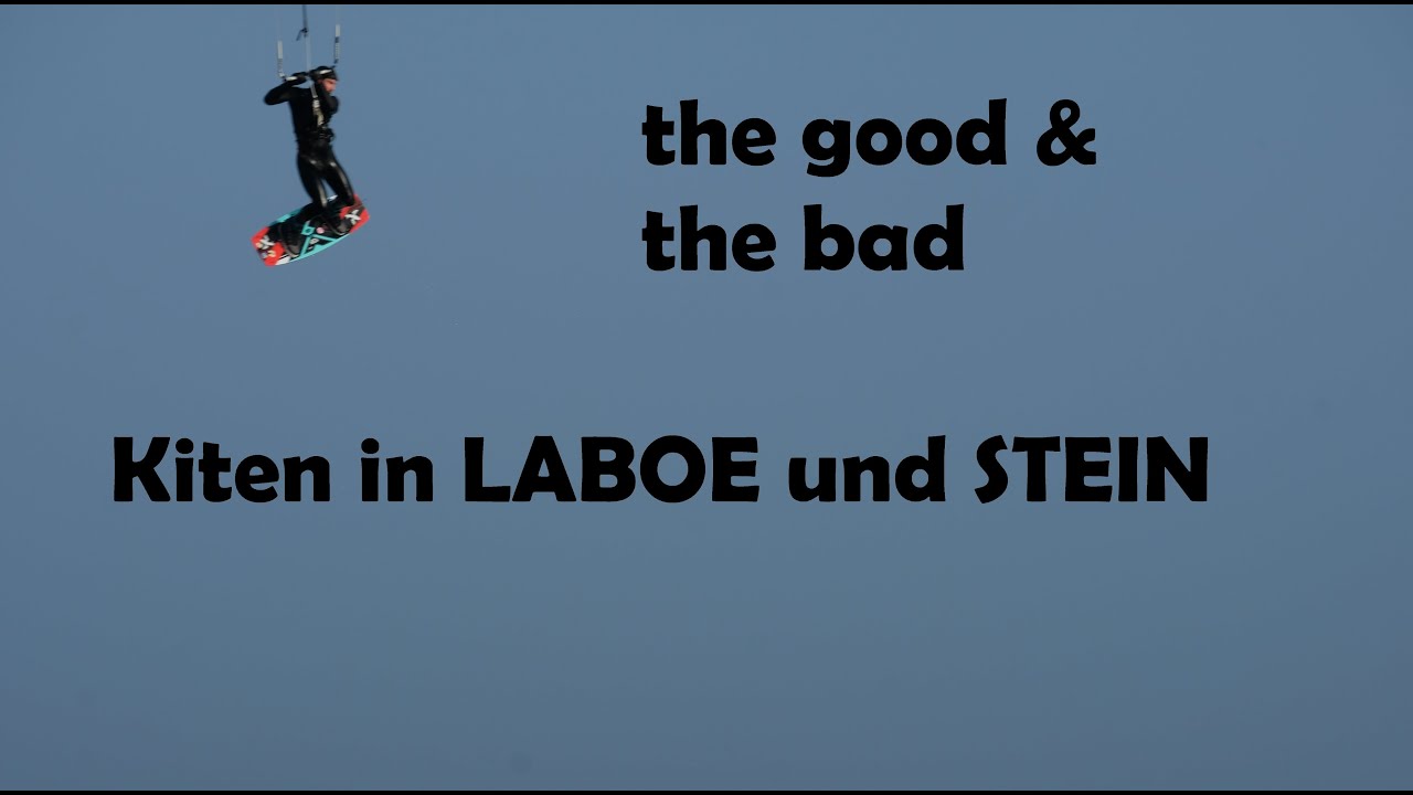 Sturm Nadia - the good & the bad - kiten in Laboe und Stein 2022