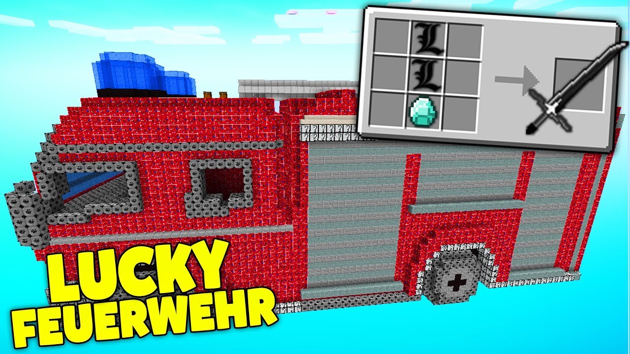 SUPER FEUERWEHR LUCKY BLOCKS BATTLE