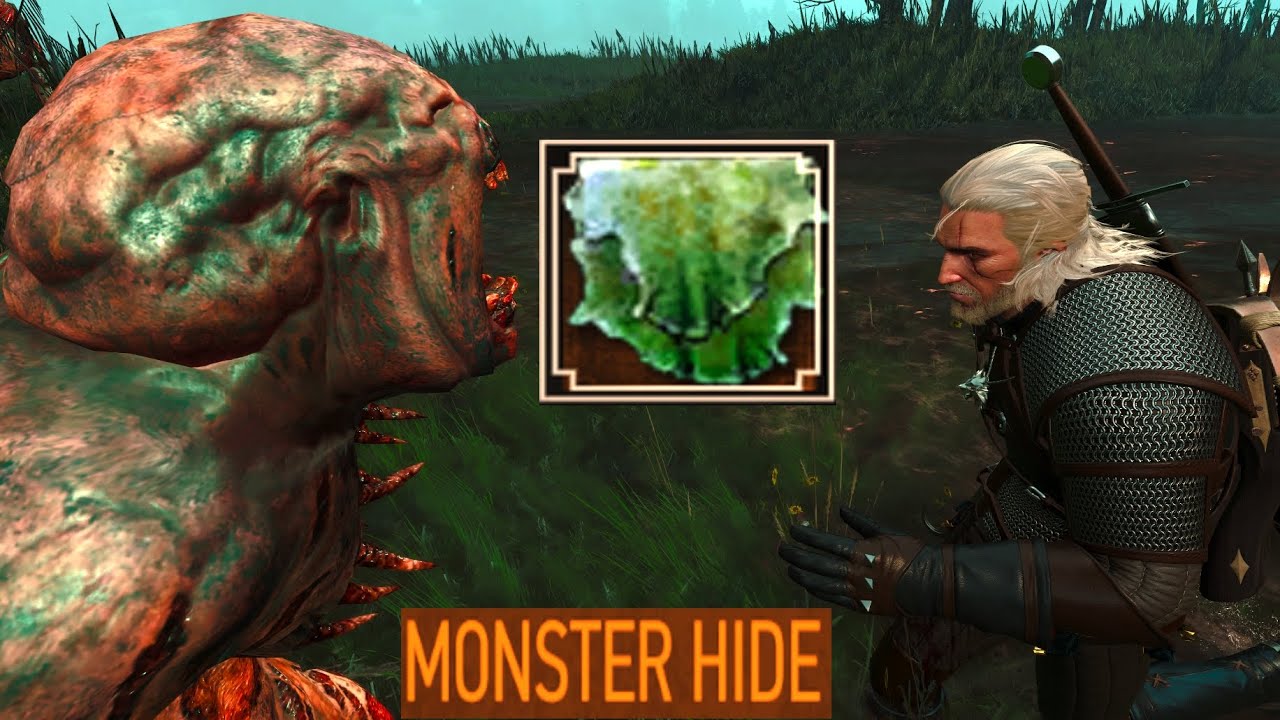 witcher 3 where to get monster hide