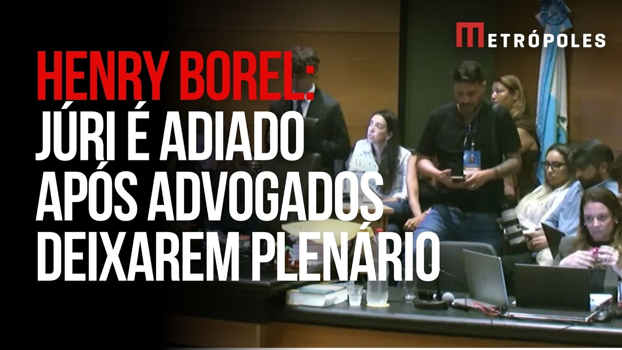 Henry Borel: j&uacute;ri &eacute; adiado ap&oacute;s advogados deixarem plen&aacute;rio