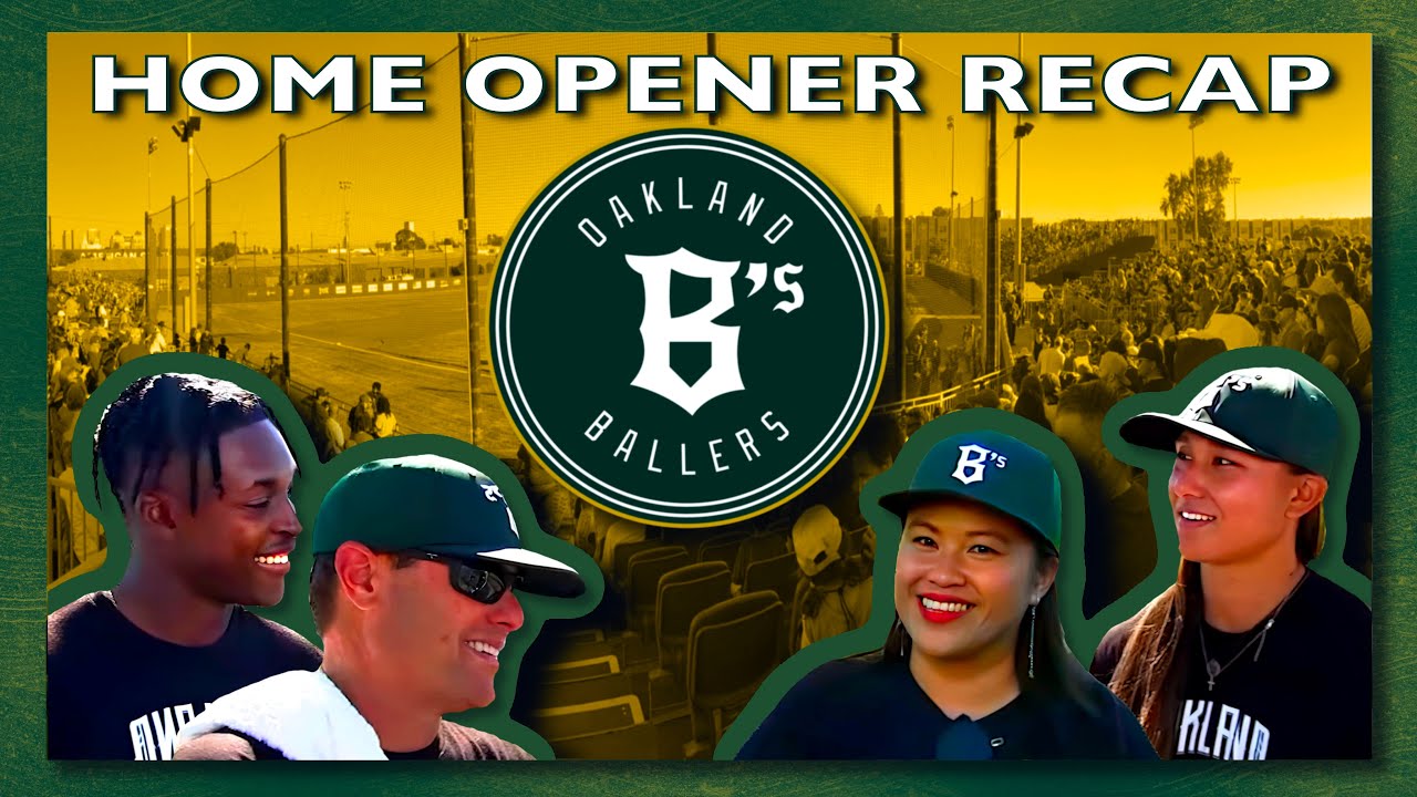 Oakland Ballers Opening Day - with JT Snow, Kelsie Whitmore, Austin Davis and Mayor Thao