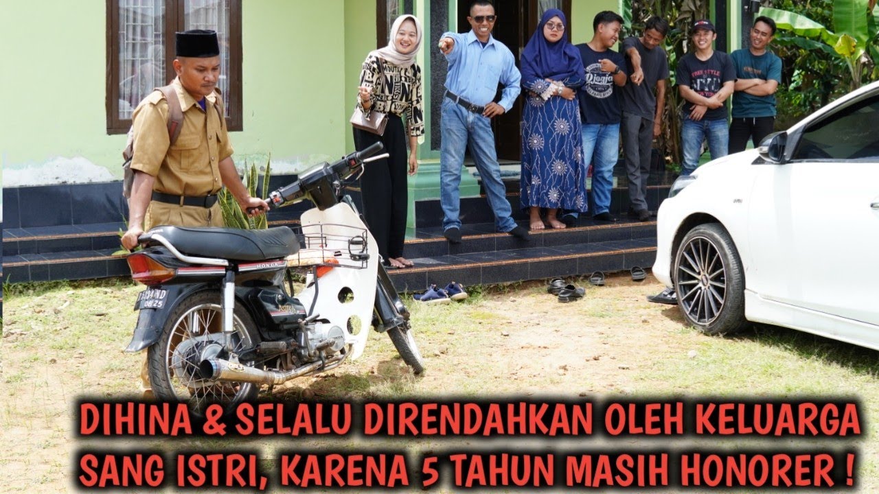 DIHINA & SELALU DIRENDAHKAN KELUARGA SANG ISTRI KARNA 5 TAHUN MASIH HONORER, AKHIRNYA INI TERJADI !!