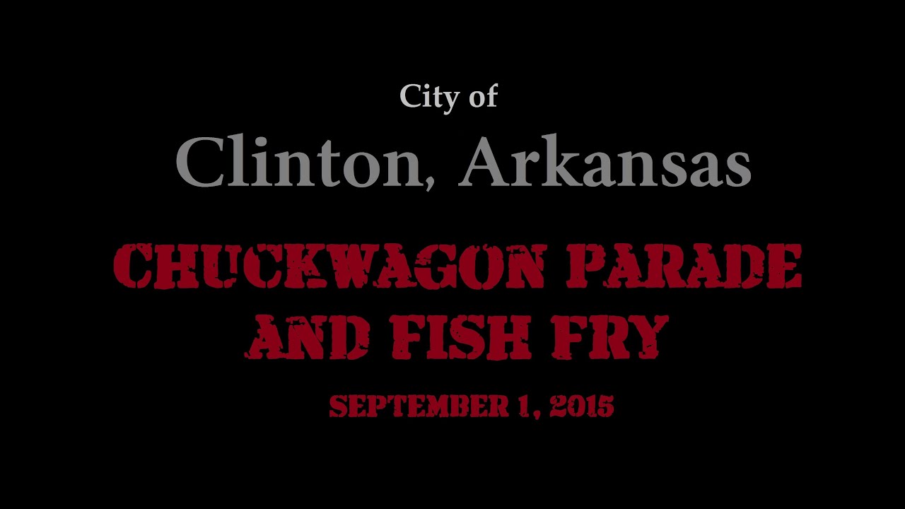 Chuckwagon Parade and Fish Fry in Clinton, Arkansas. September 2015