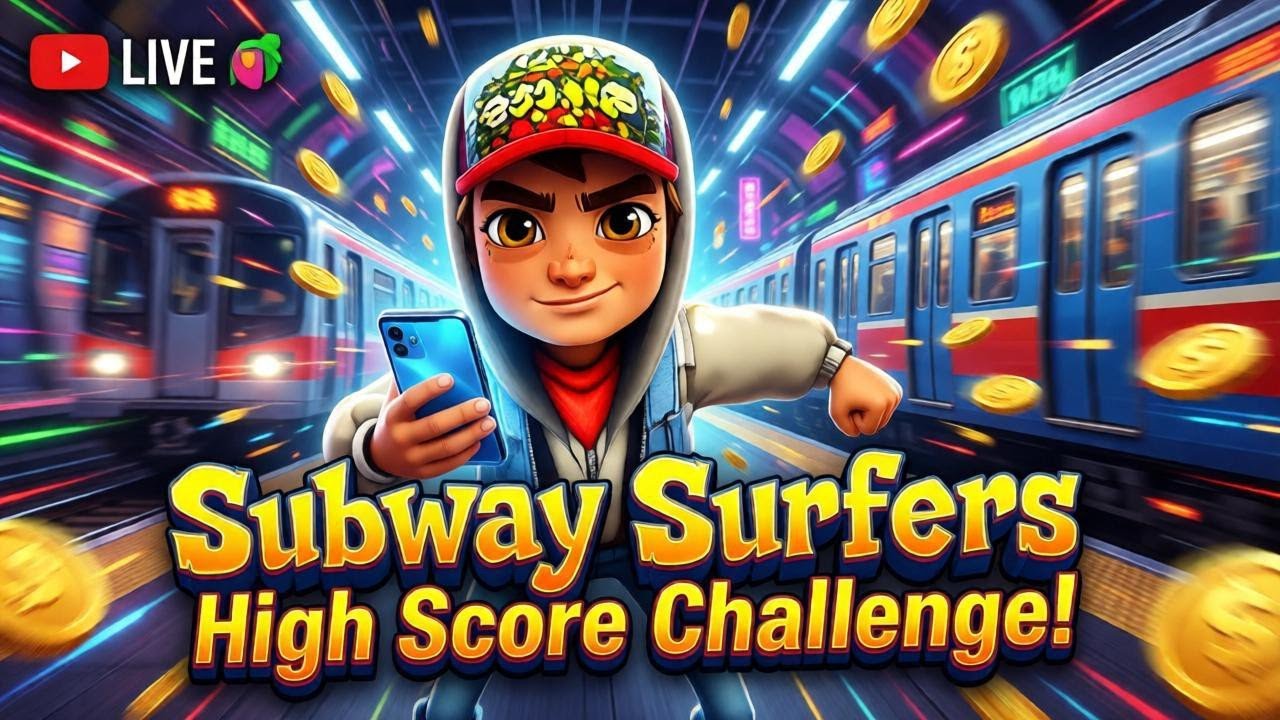 Subway Surfers Live 🔥 High Score Challenge | Noob to Pro Gameplay