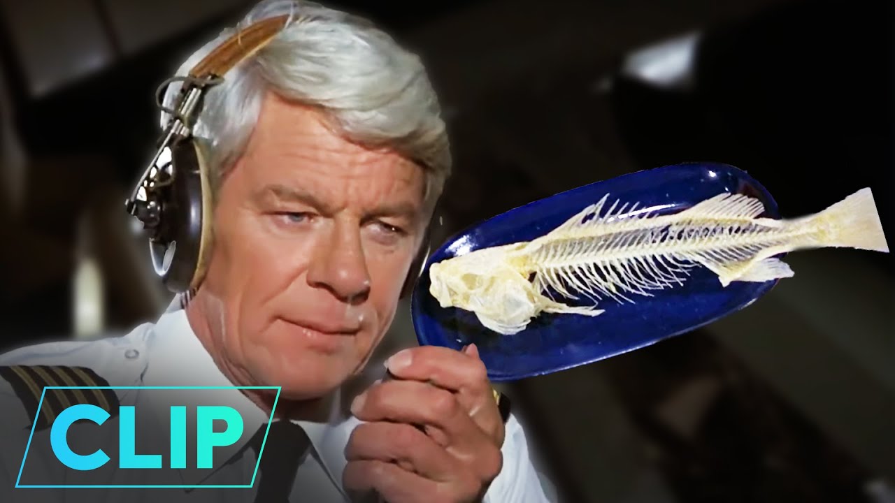 Airplane! (1980) | Never Order the Fish on a Plane… | Leslie Nielsen, Robert Hays, Julie Hagerty
