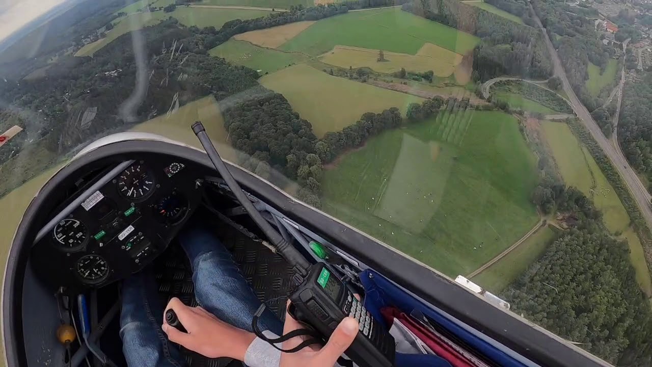 Glider Saint Hubert - 1St Solo