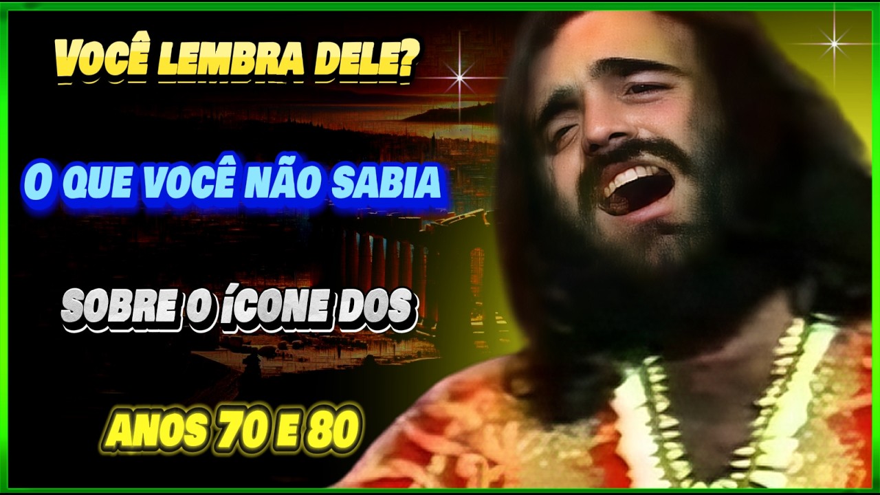 A INSPIRADORA HISTÓRIA de DEMIS ROUSSOS a VOZ de OURO🎵CURIOSIDADES de ARREPIAR e você NUNCA OUVIU