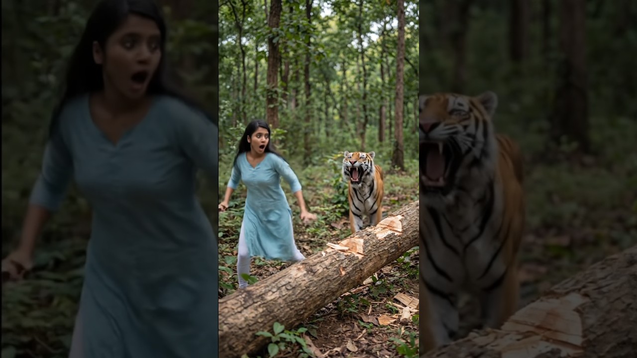 A Father&rsquo;s Courage | Jungle Survival#JungleStory #Survival #FatherLove #ShortFilm