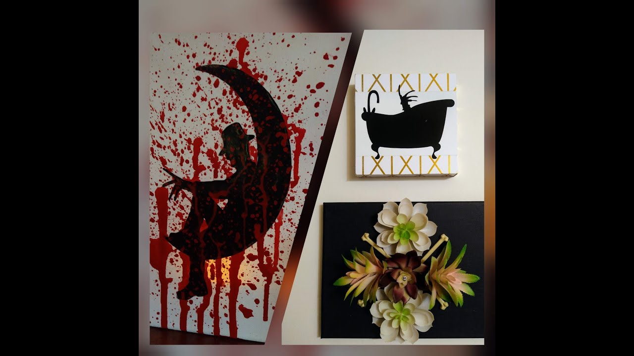 DIY Horror Movie Home Decor