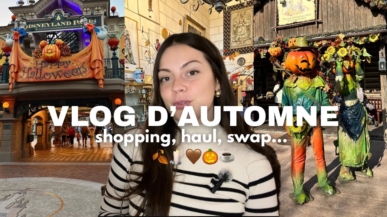 VLOG D’AUTOMNE | shopping, haul, swap, Disneyland 🎃🍂