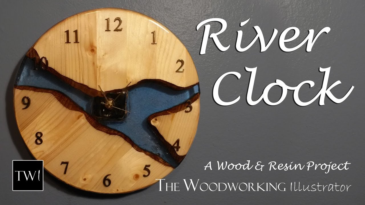 I Make a RIVER CLOCK