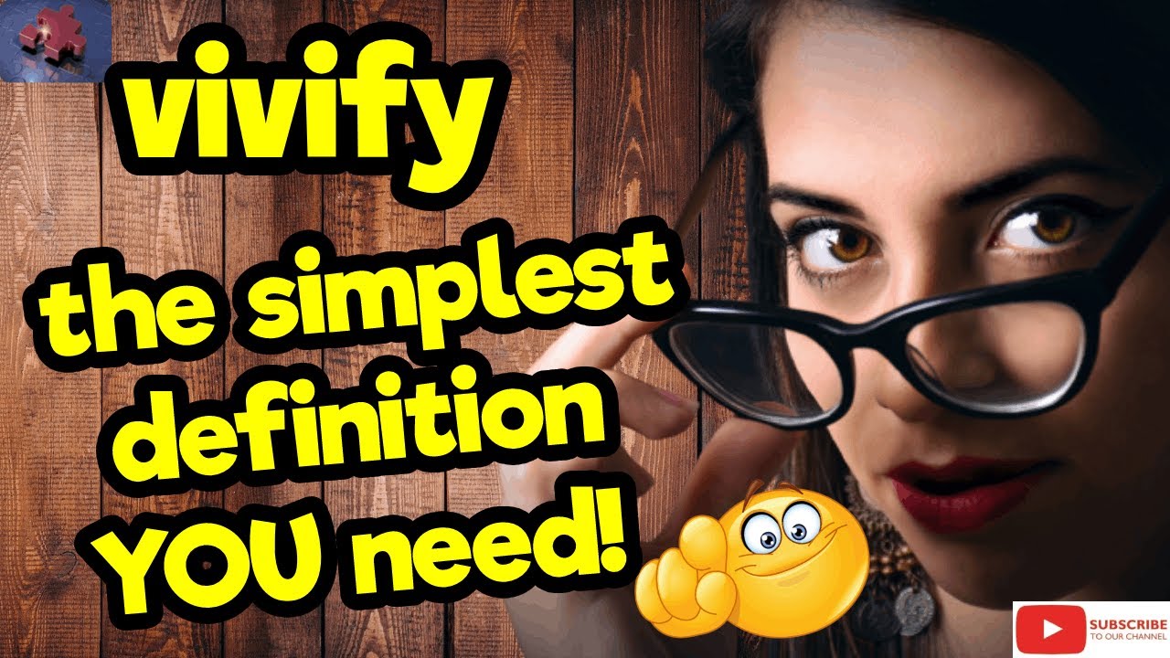 VIVIFY. Самое простое определение, которое вам нужно!! #tellsvidetionary™
