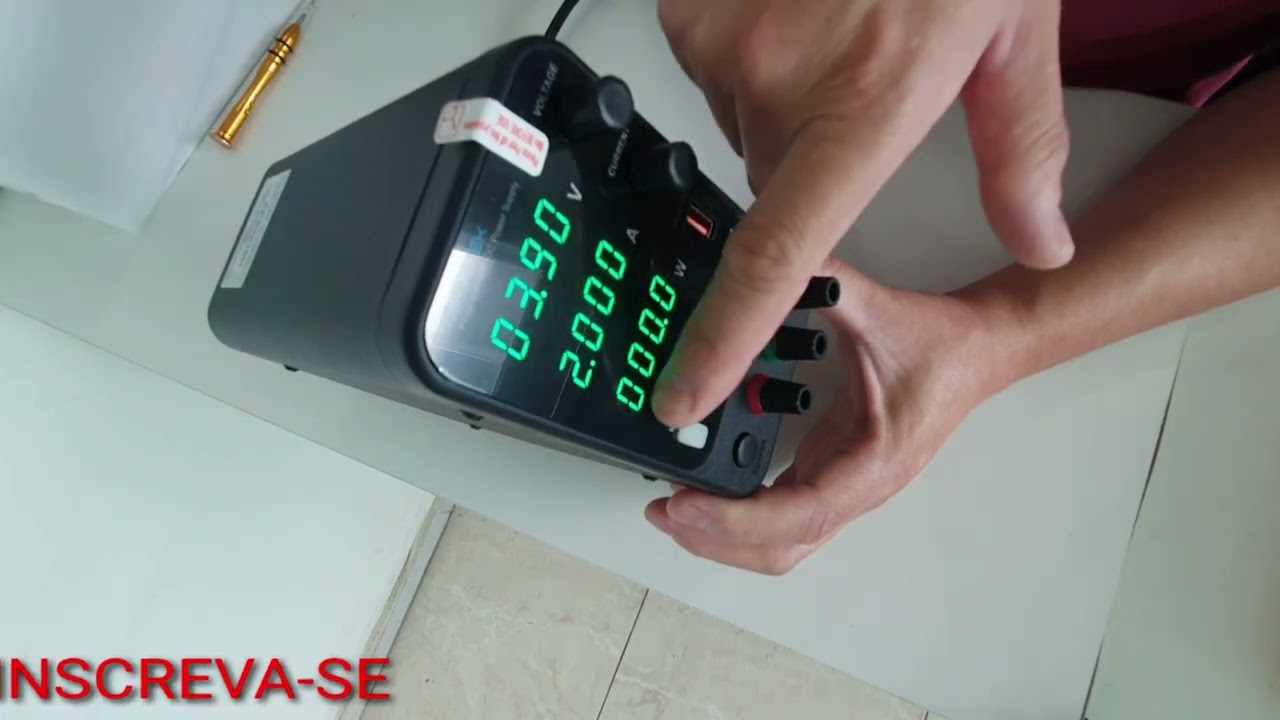Unboxing da fonte assimétrica de bancada APS3010H  30v 10a