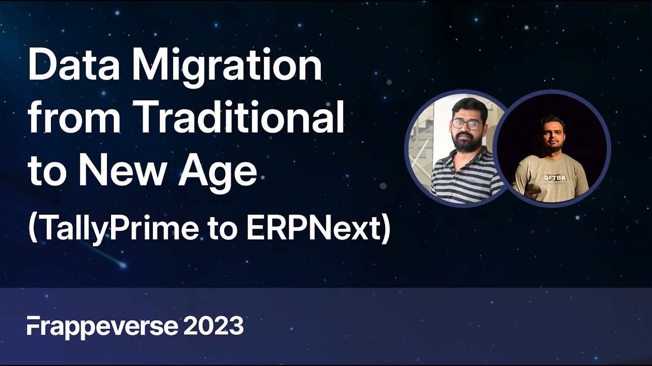 Data Migration from Traditional to New Age (TallyPrime to ERPNext) | Laxman Tandon and Ketan Desai