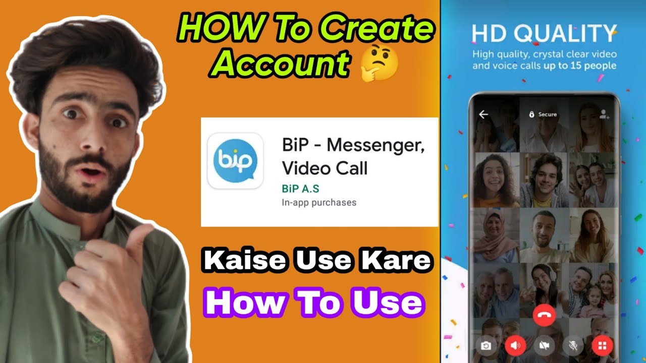 Bip Messanger Video Call App How to Use | Bip app Kaise Chalate Hain | Bip App Kaise Use Kare