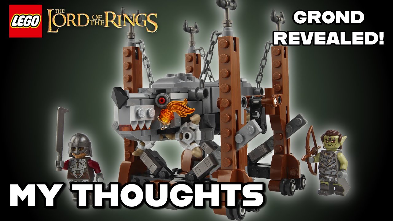 This looks pretty good! Lego LotR GROND Revealed! (My thoughts)