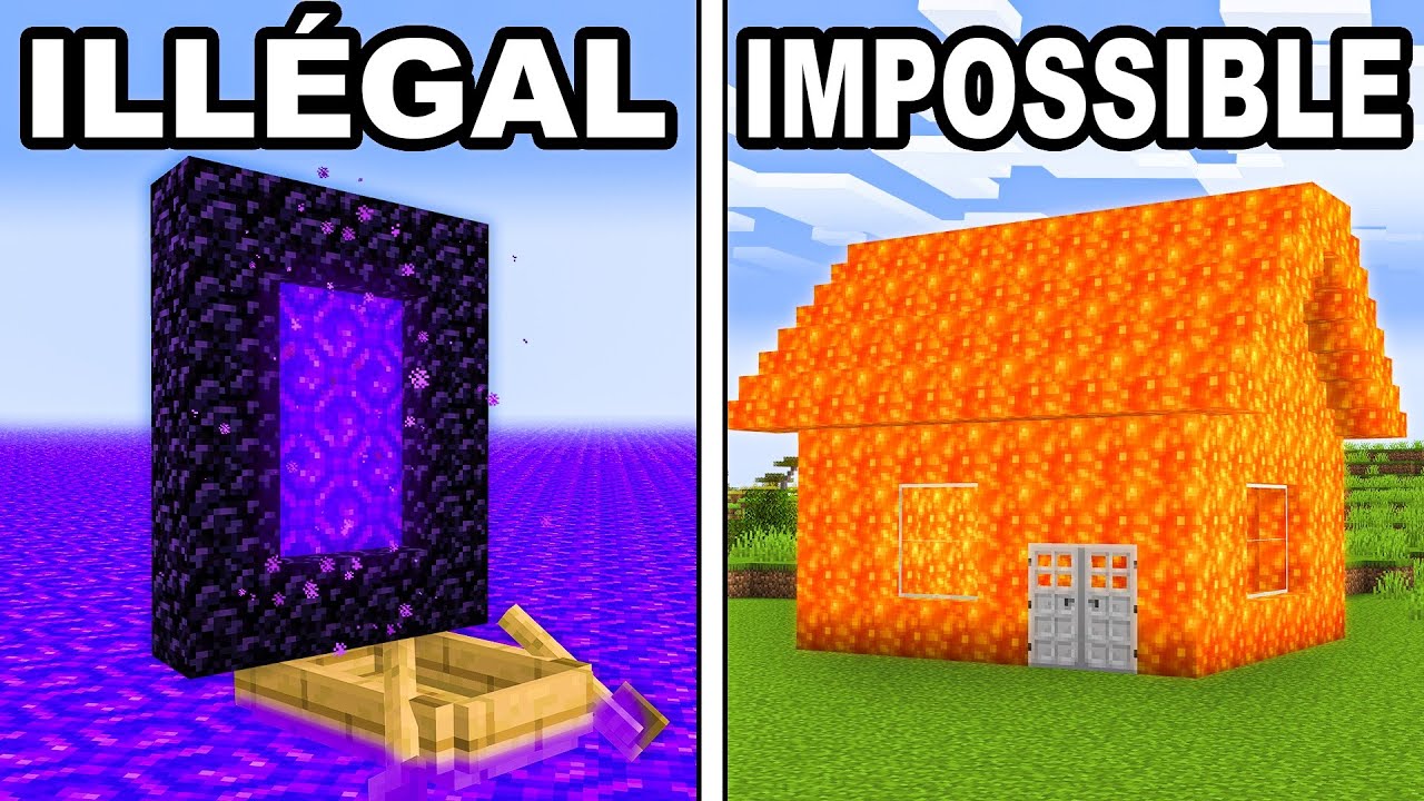 30 ASTUCES ILL&Eacute;GALES que TU ne CONNAIS PAS sur Minecraft !