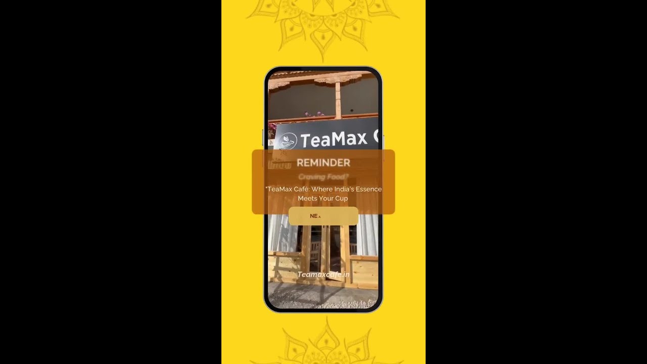 No matter the city, TeaMax Caf&eacute; means khushiyon ka cup!