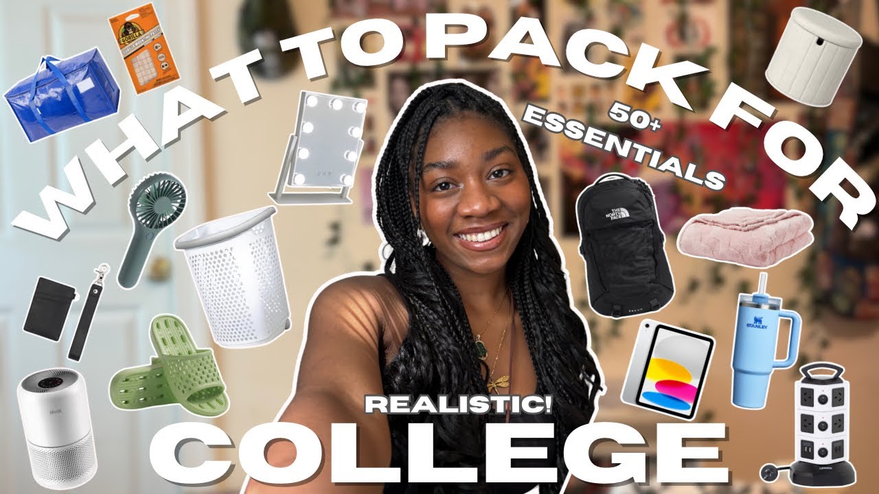 WHAT TO PACK FOR COLLEGE!| 50+ COLLEGE ESSENTIALS| INCOMING FRESHMAN GUIDE ⋆౨ৎ˚⟡˖