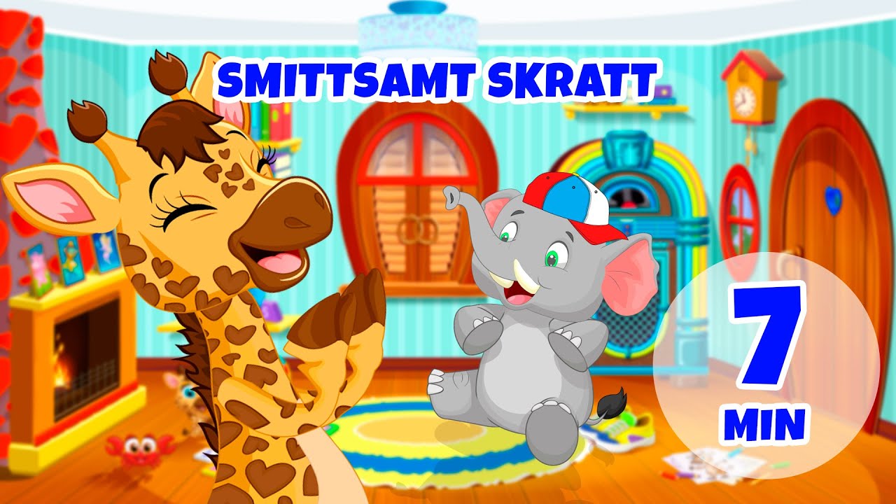Smittsamt skratt - 7 min Giramille | Barnvisor och s&aring;nger f&ouml;r barn