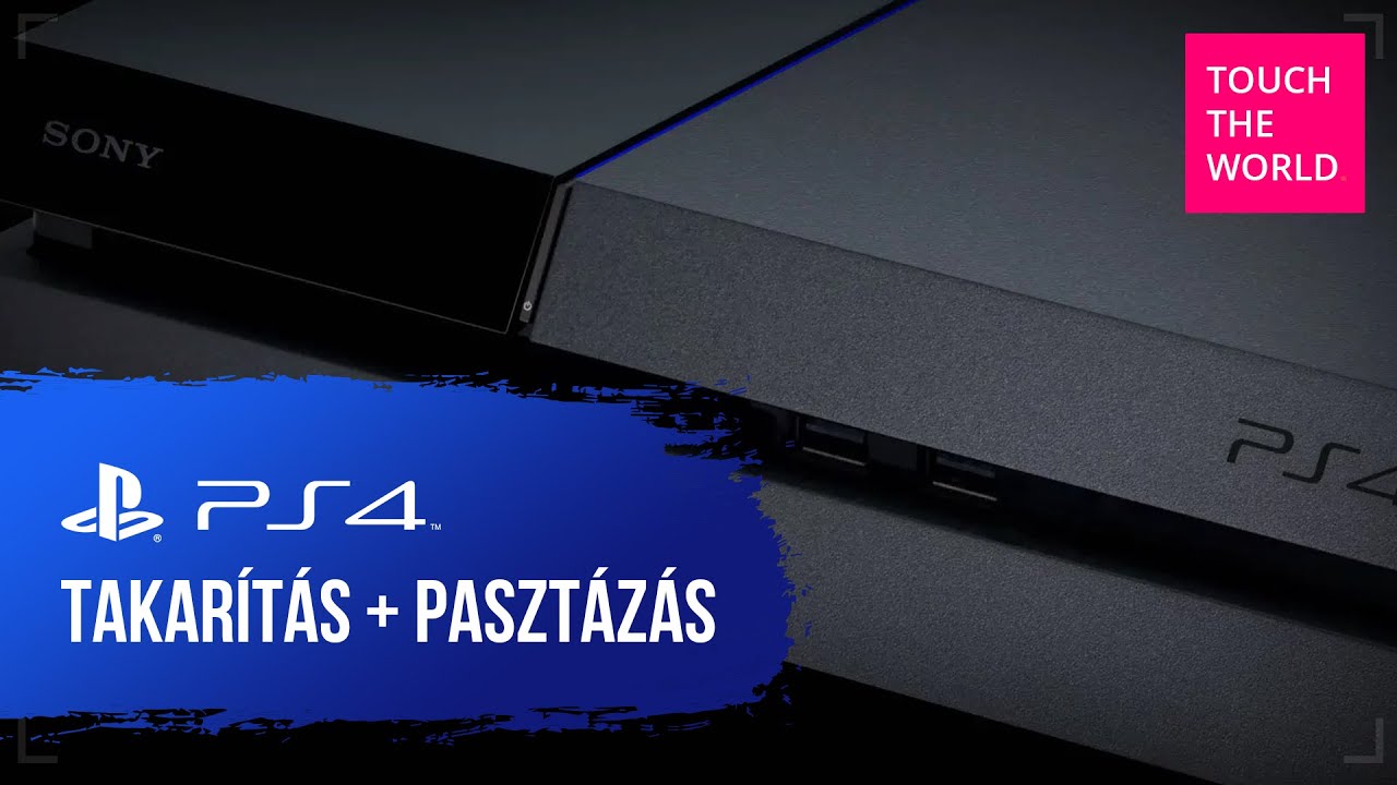Sony Playstation 4 Pro tisztítás