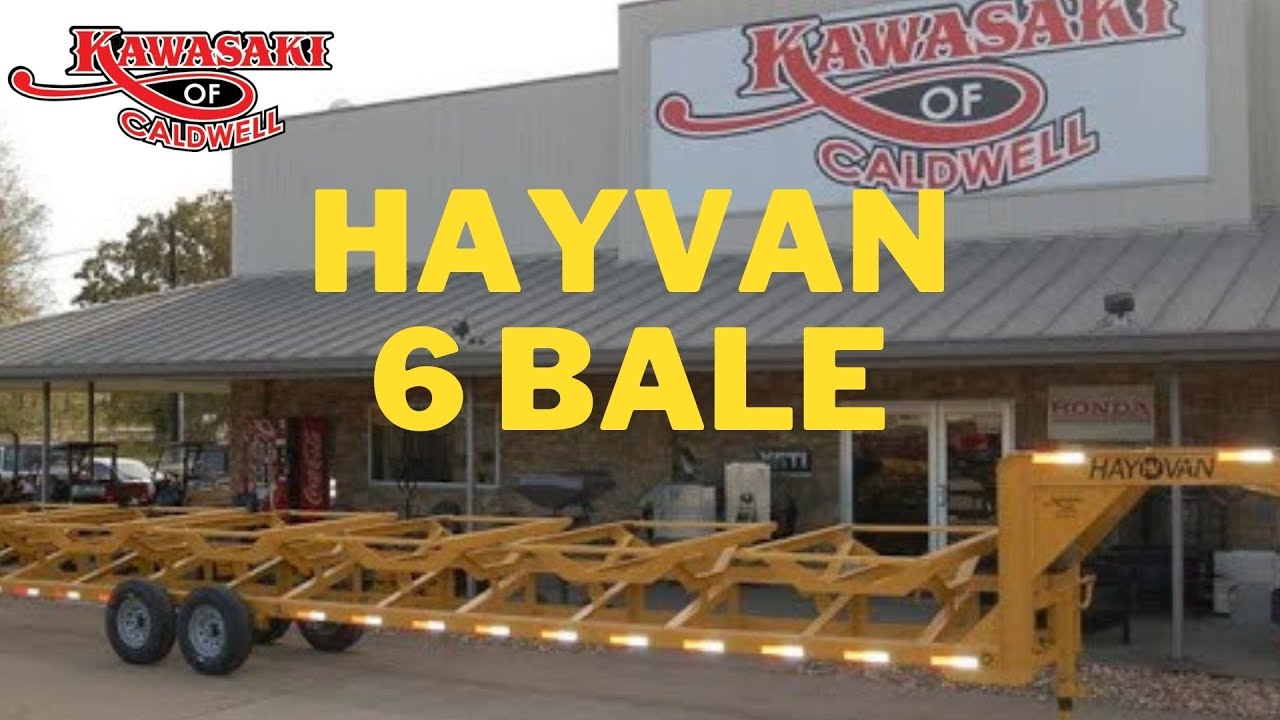 6 Bale Ag-Meier Industries Hay-Van Individual Dump Trailer