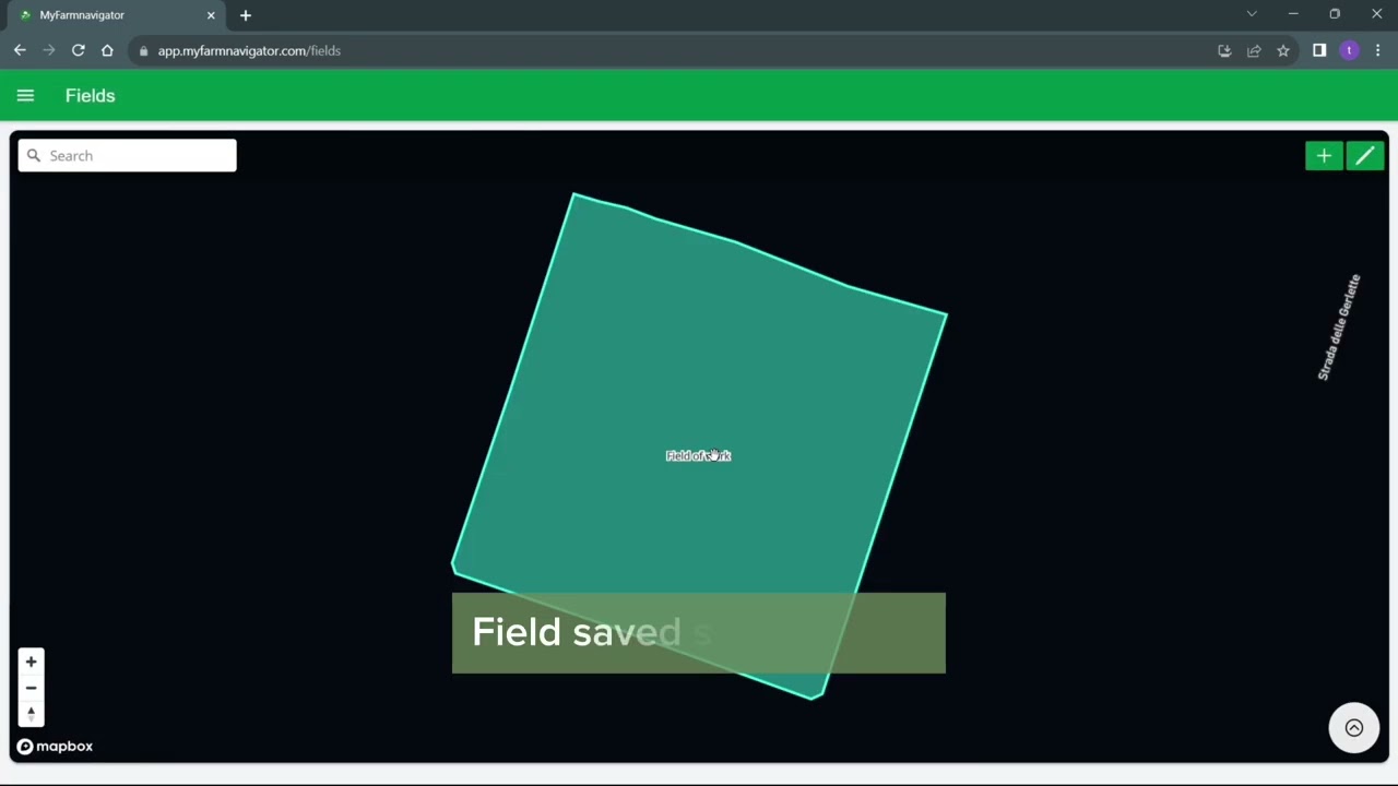 MyFarmnavigator: How to create a Field