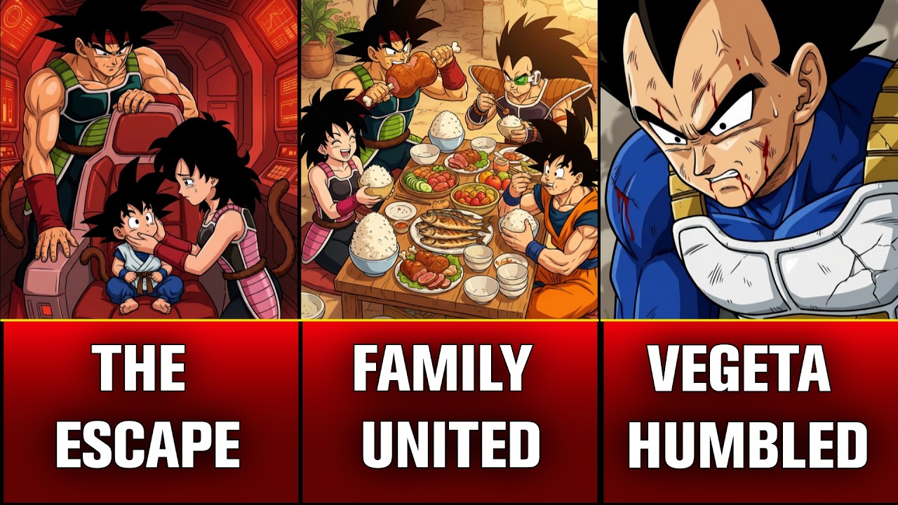 What If Bardock and Gine Escaped to Earth Together?