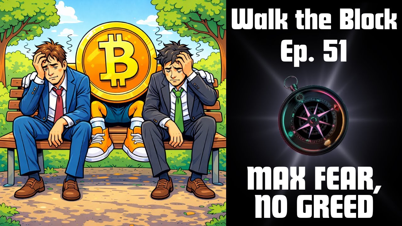 Sentiment + Price PLUMMET | Ep 51 Walk The Block: Navigating Digital Finance