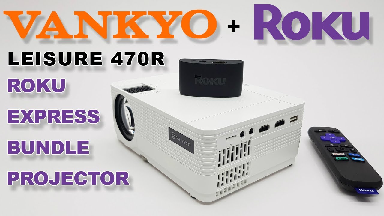 Обзор проектора Vankyo Leisure 470R Roku Express