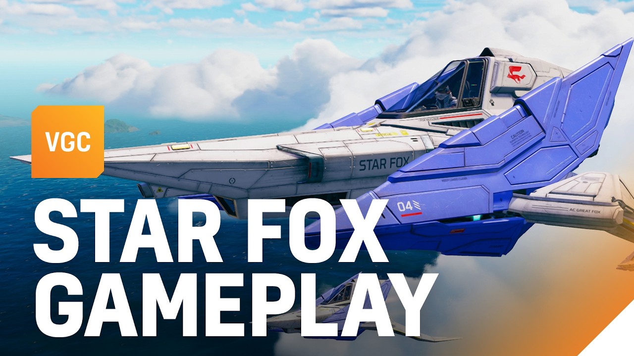 Star Fox Switch 2 exclusive gameplay