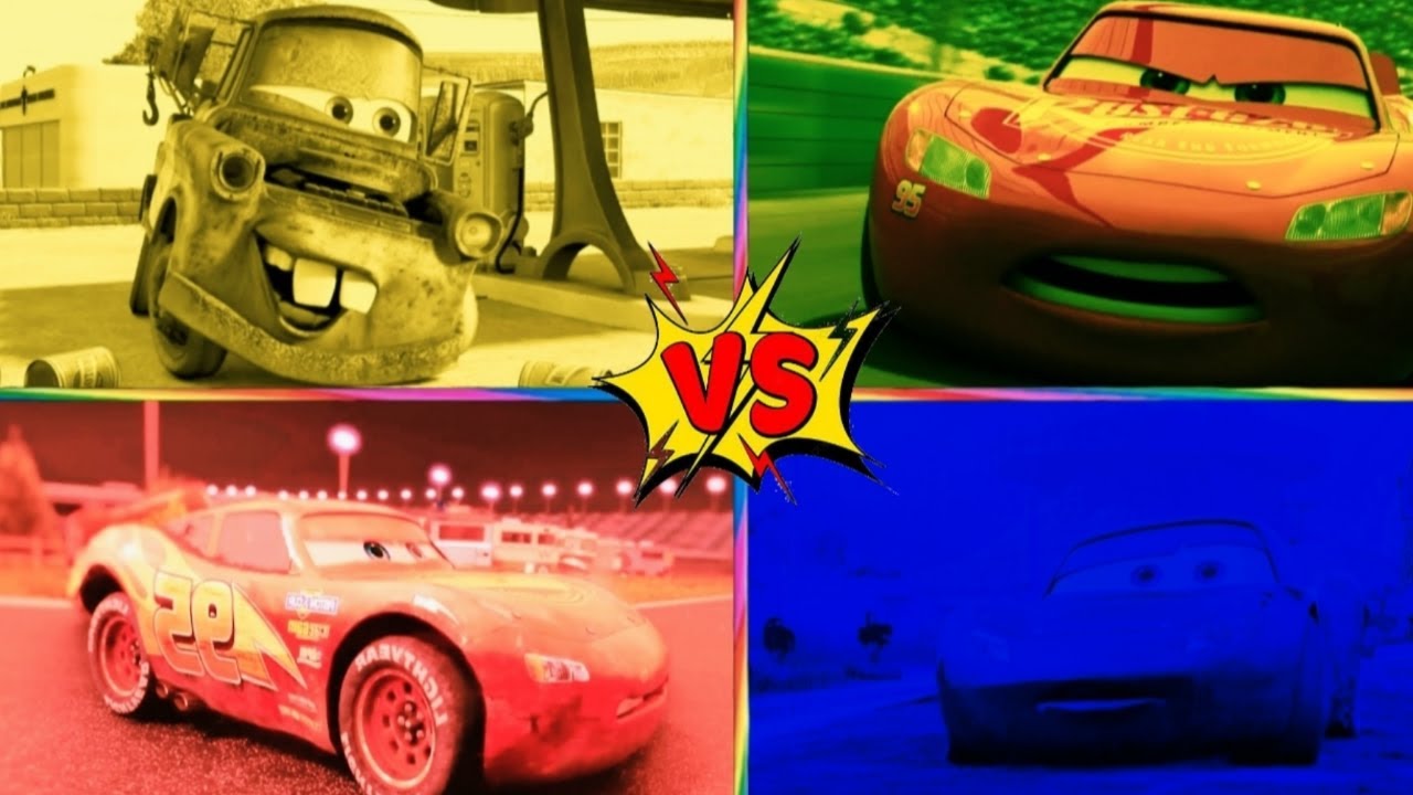 ⚡️Lightning McQueen Color Battle – Coffin Dance Song🎧🎶