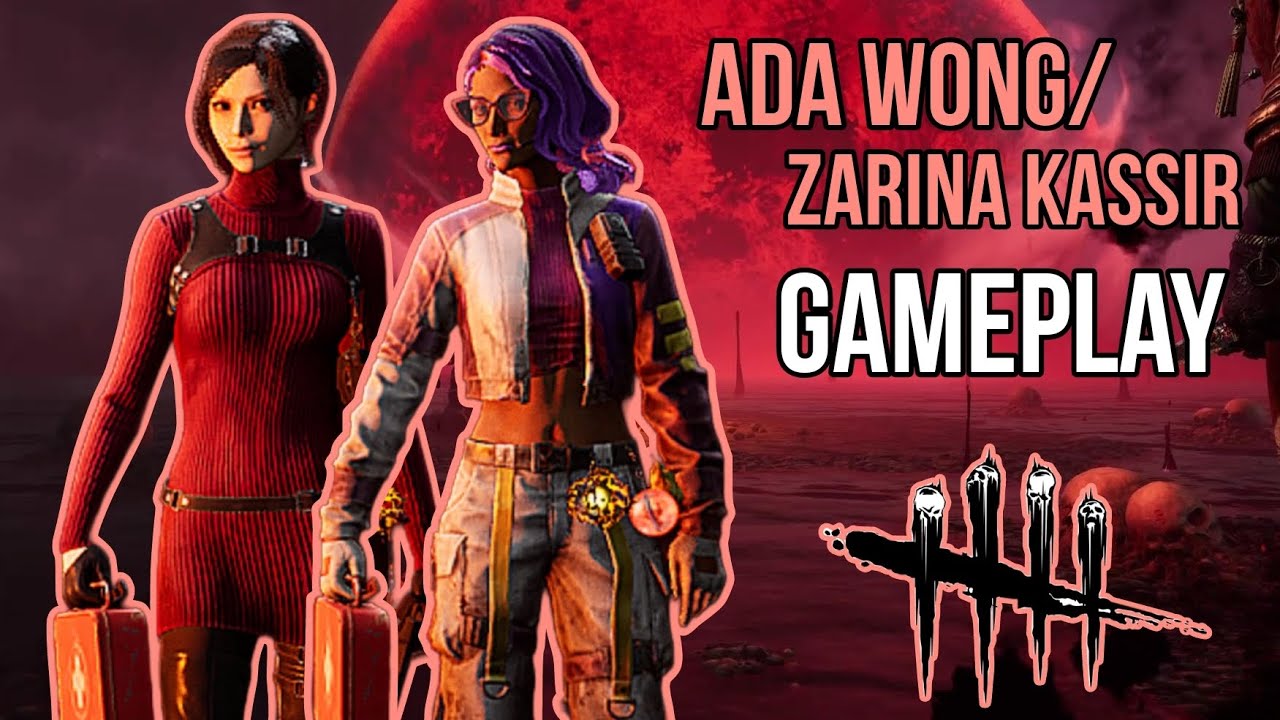 Dead By Daylight Blood Moon Event Ada Wong/Zarina Kassir Gameplay🖤(No Commentary)