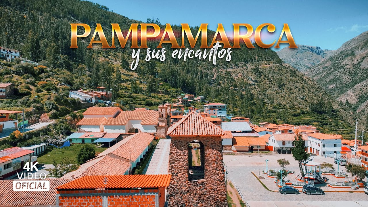Pampamarca pueblo histórico  - Drone 2025