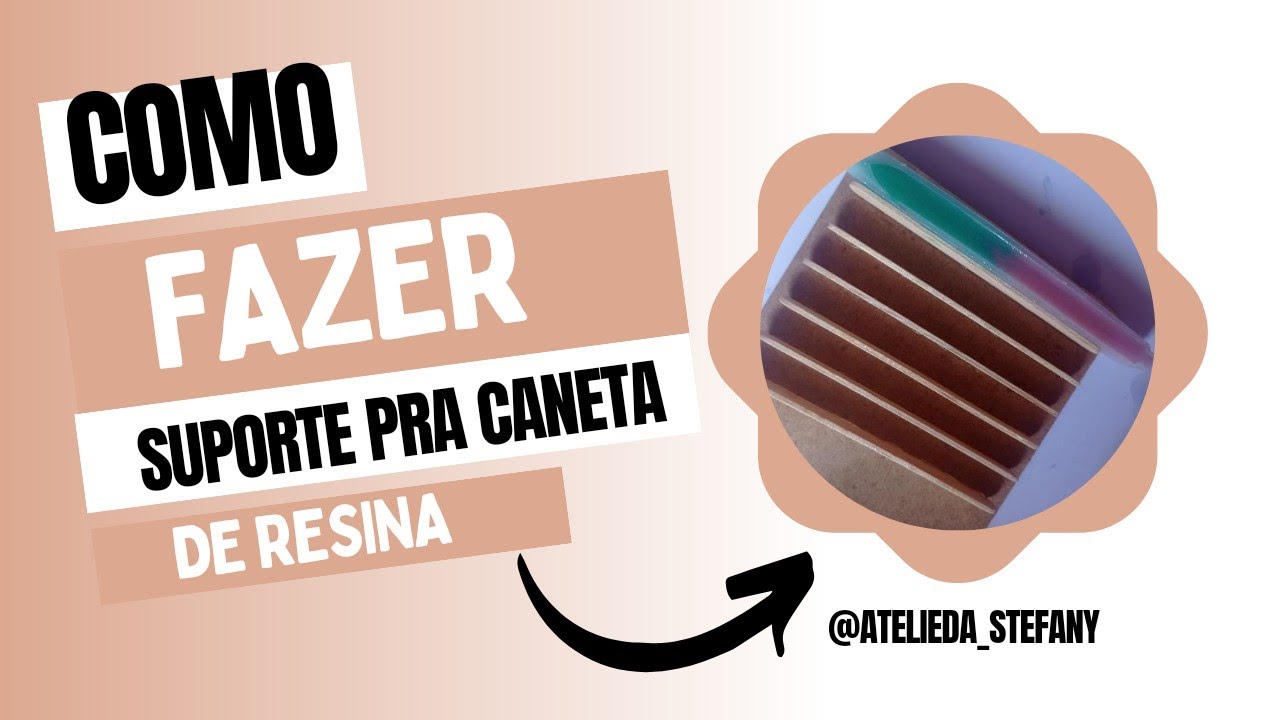 SUPORTE PRA CANETA DE RESINA