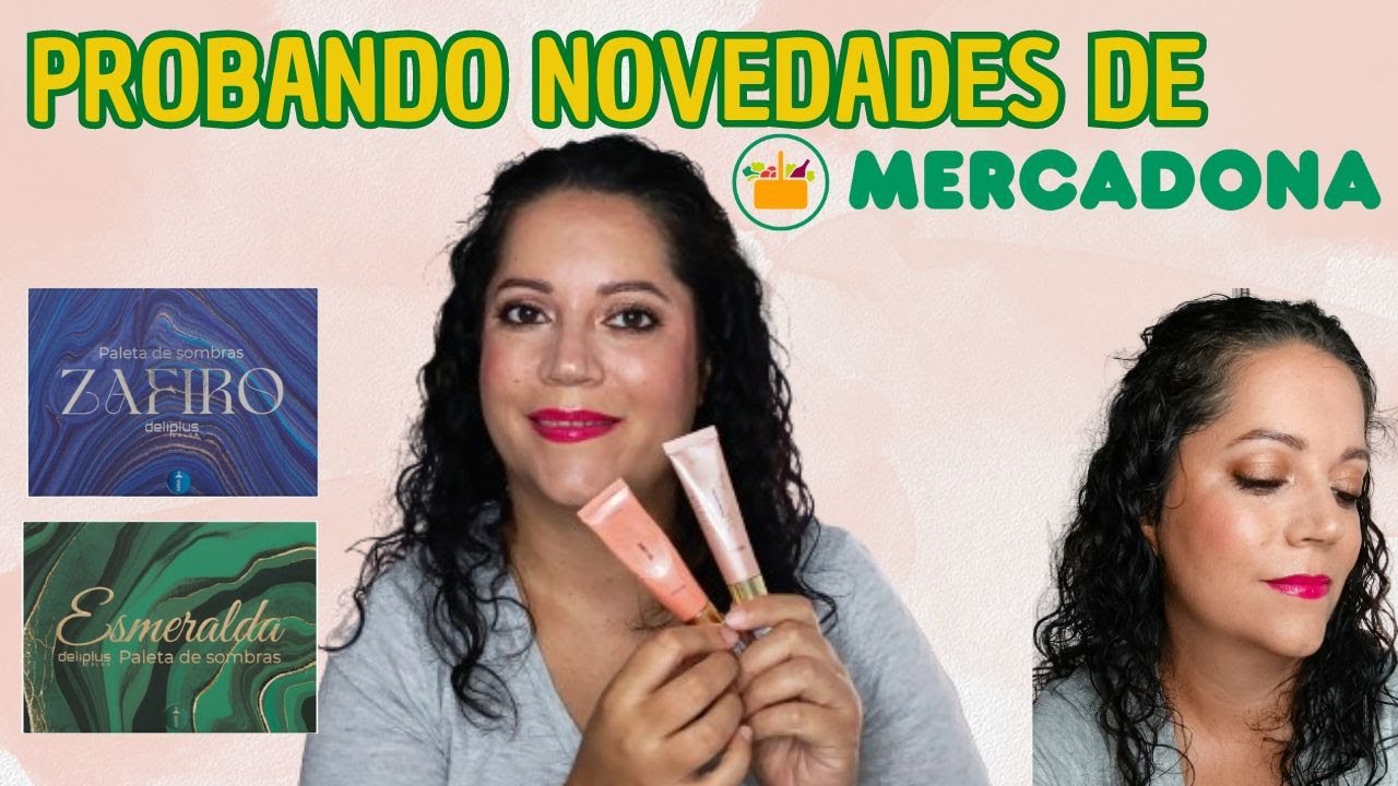 PROBANDO NOVEDADES DE MERCADONA - Coloretes fluidos luminosos