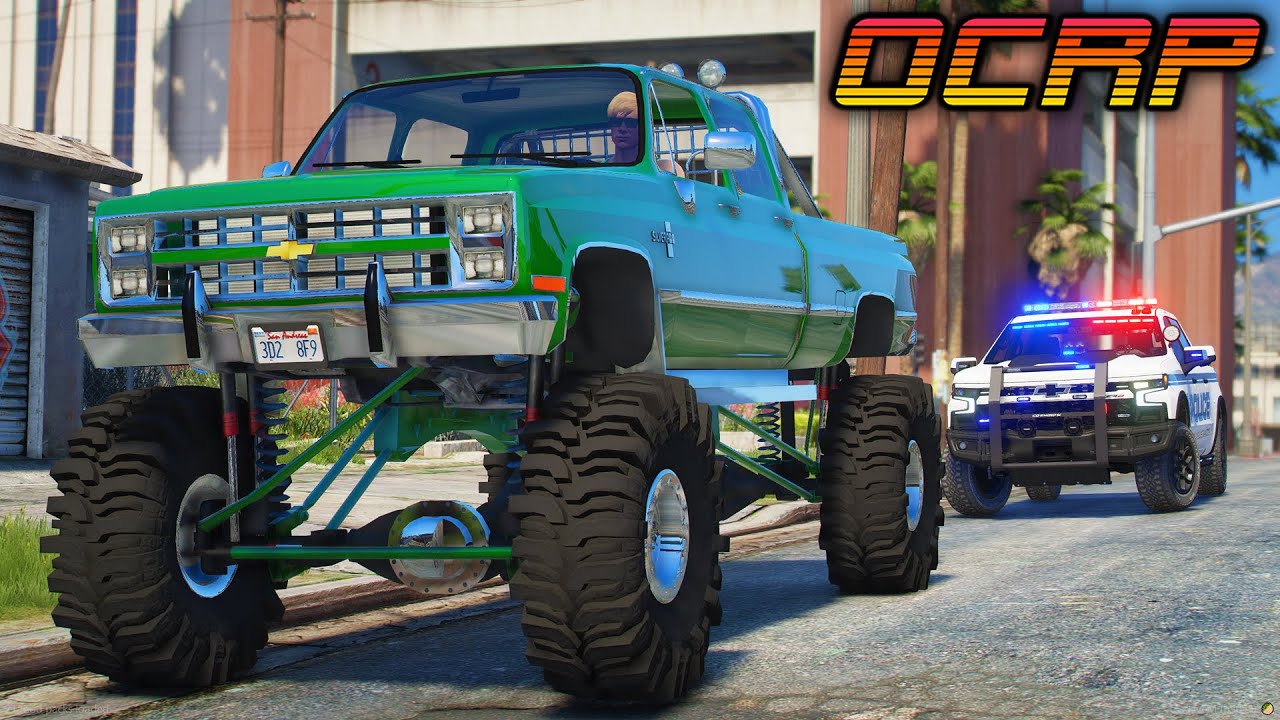 Катаюсь на грузовике отца в OCRP | GTA RP