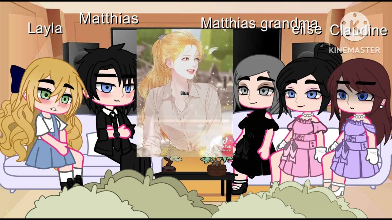 Cry or better yet beg react to Layla & Matthias •the future• •manhwa• •Gacha club•|No part2💃🏽￼