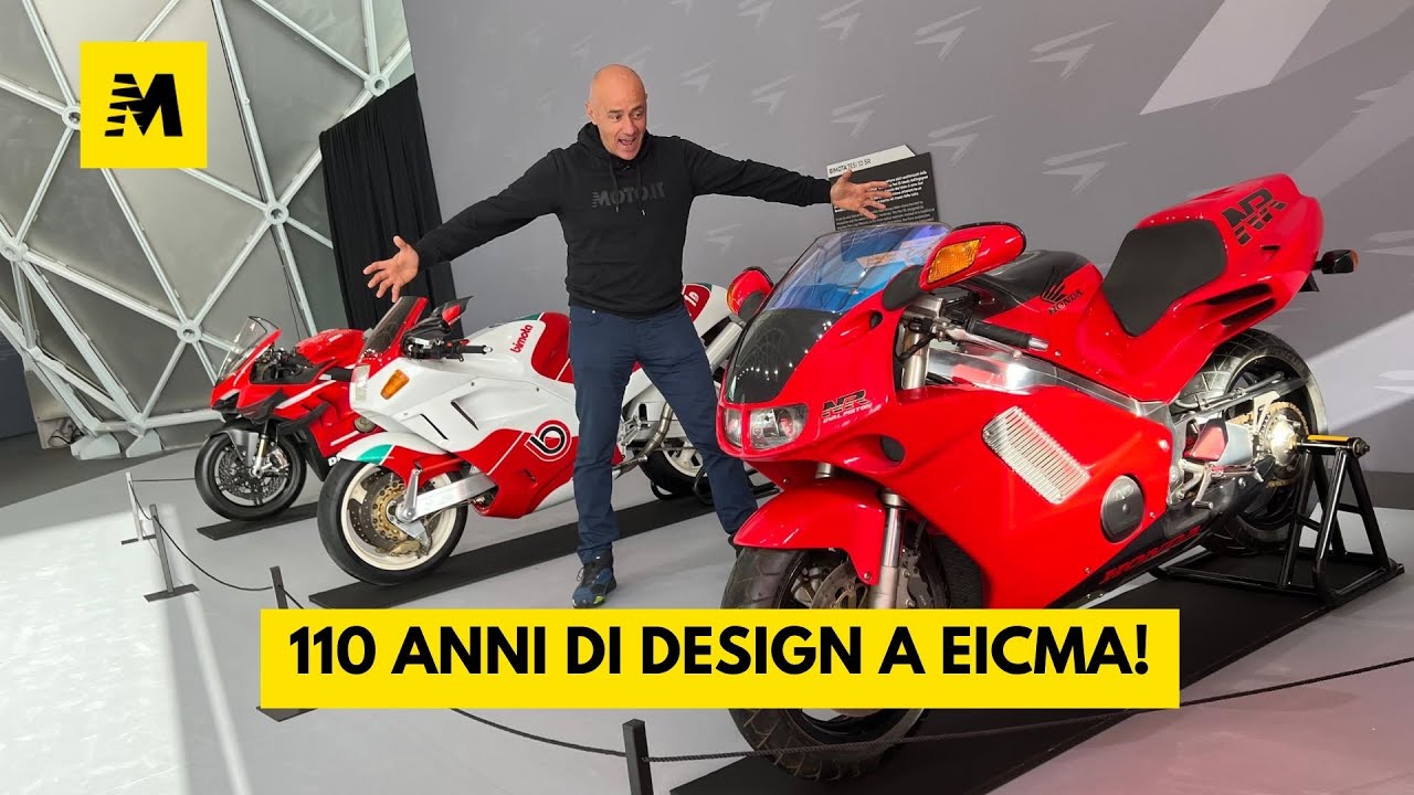 Le pi&ugrave; belle moto in 110 anni di EICMA! Guarda la mostra di DESIGN col Perfetto