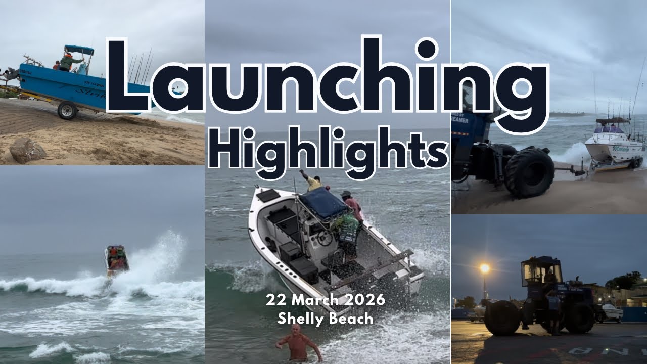 Boat Launch Highlights at Shelly Beach | Smooth Launches & a Close Call You Don&rsquo;t Want to Miss