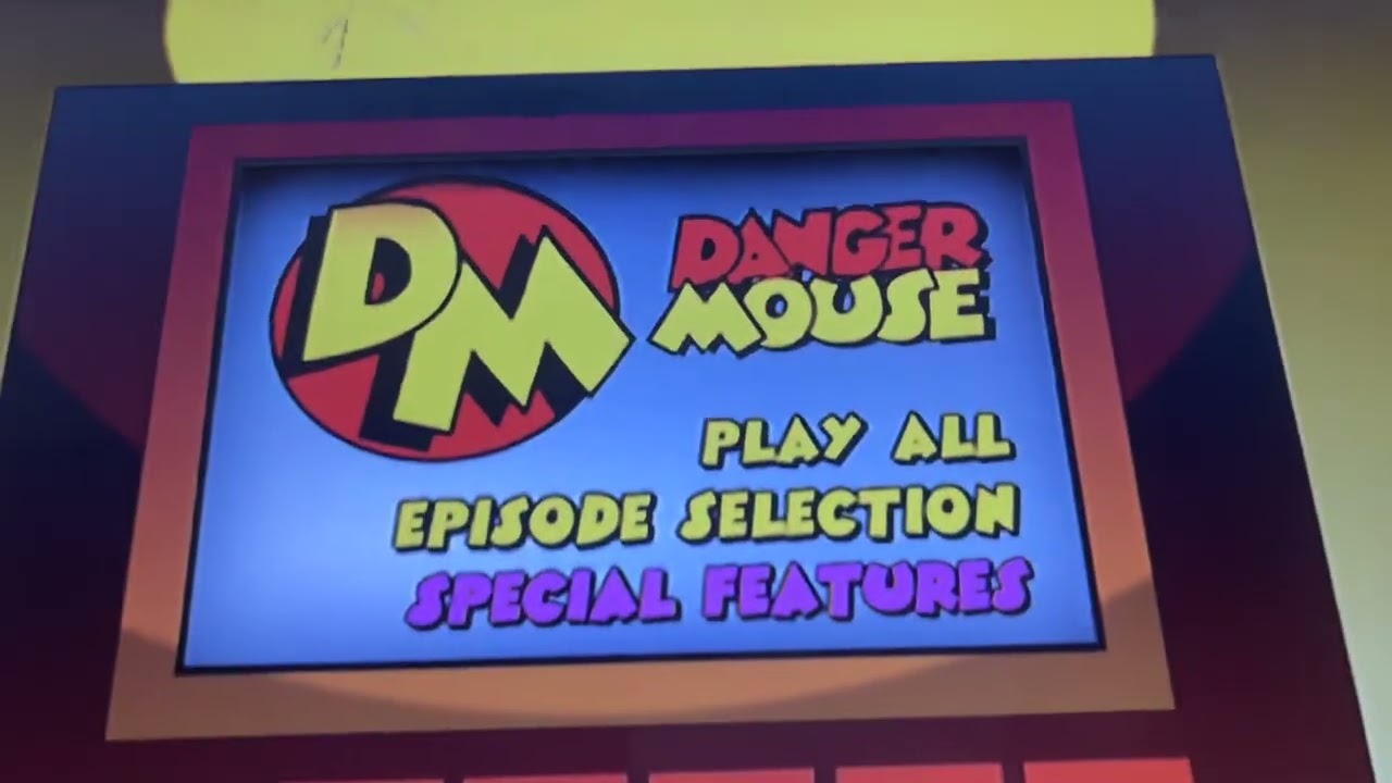 DVD mini walk-through two Danger Mouse rotten robots 2006 UKDVD