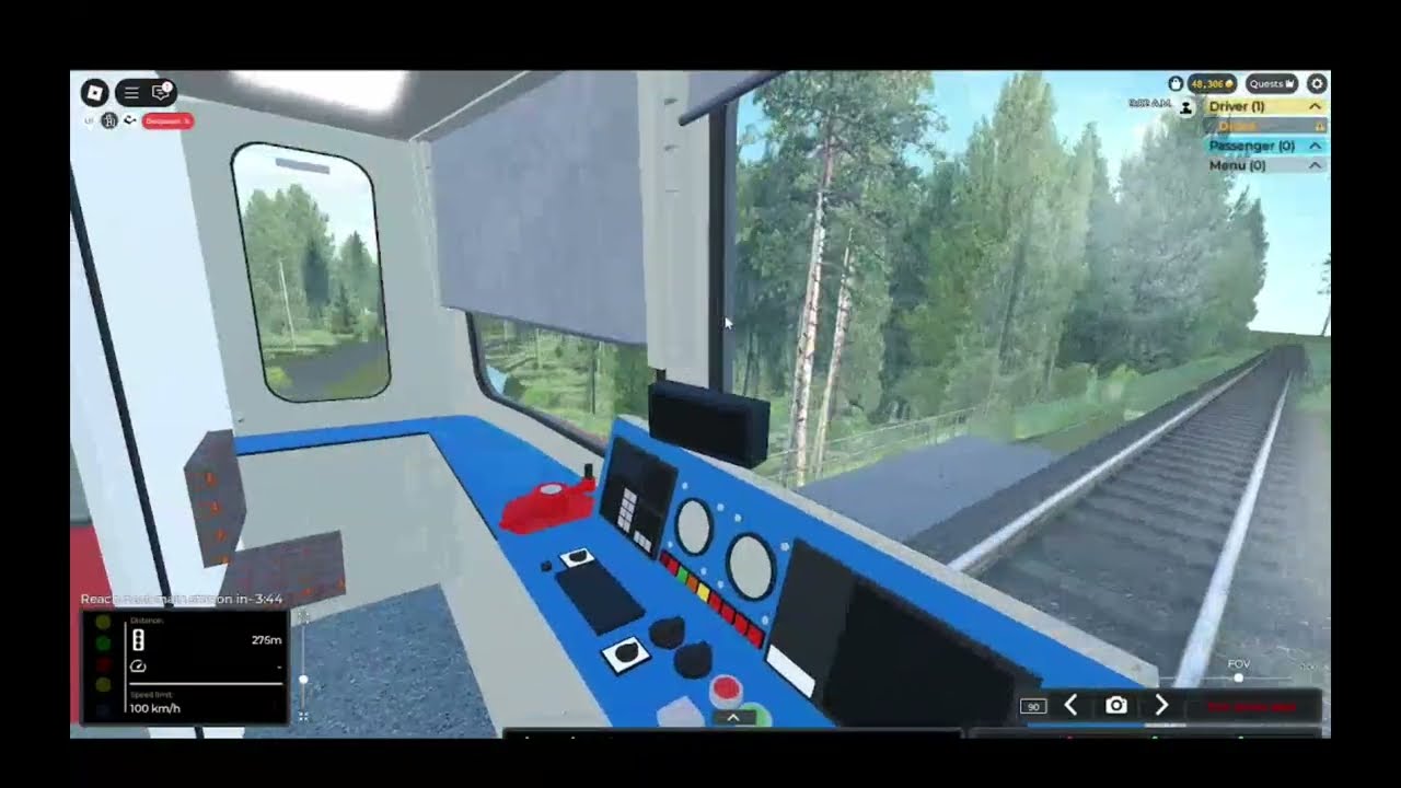 (OS 757) Nove Mesto nad Váhom - Vaďovce (Train Sim) (Som Späť !)
