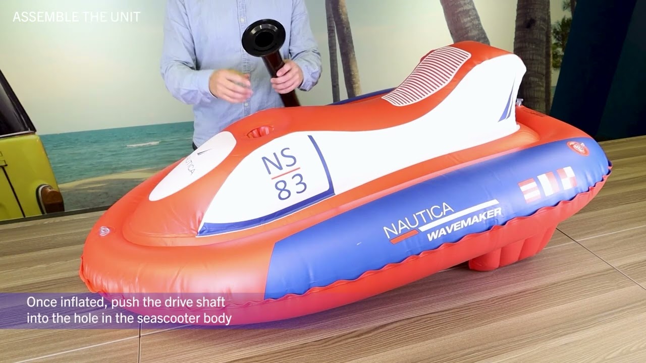 NAUTICA Seascooter WAVEMAKER (Recreational Series) Product Tutorial